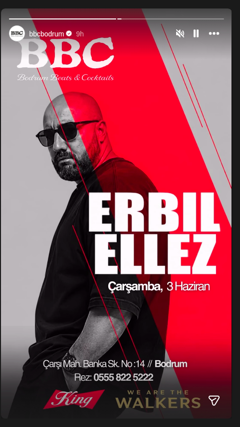 Erbil Ellez Etkinlik afişi