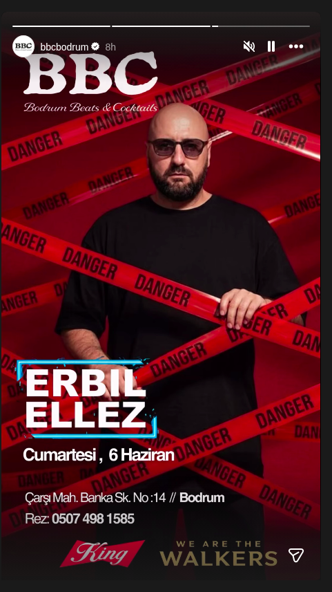 Erbil Ellez Etkinlik afişi