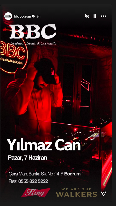 Yılmaz Can — DJ Set Etkinlik afişi