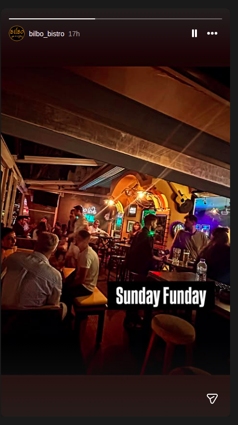 Sunday Funday Etkinlik afişi