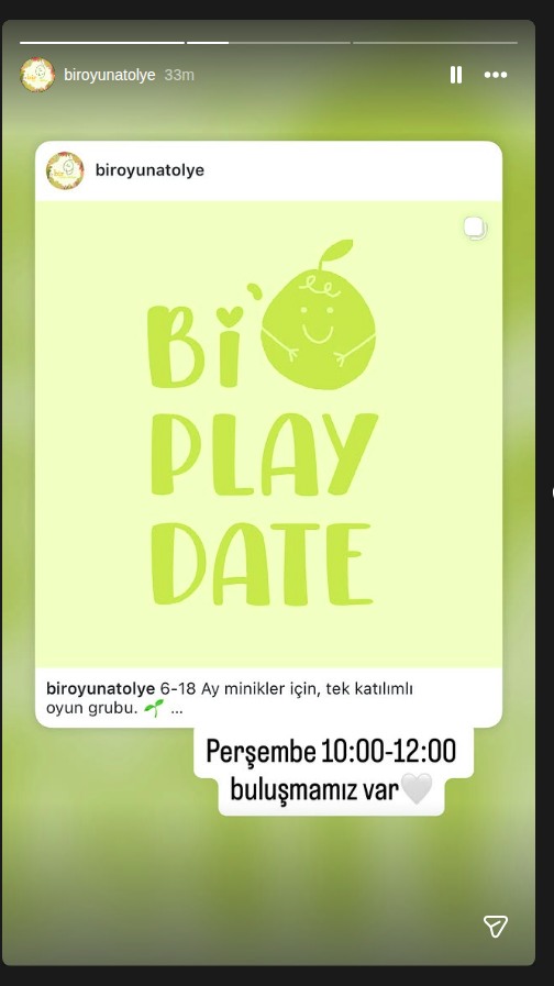 Bi Play Date Etkinlik afişi