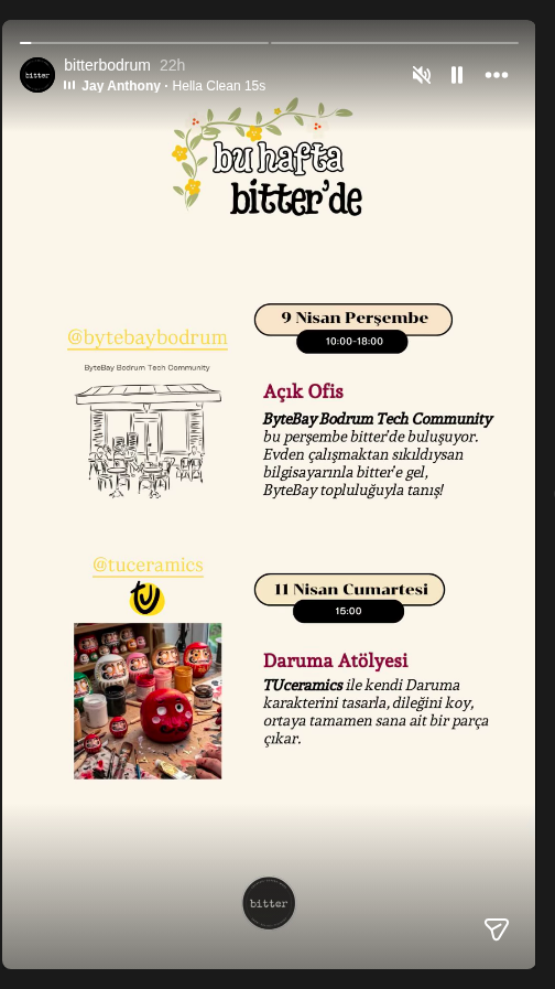 TUceramics - Daruma Atölyesi Etkinlik afişi