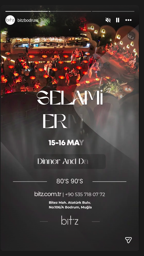 Selamii Ern — Dinner And Da Etkinlik afişi