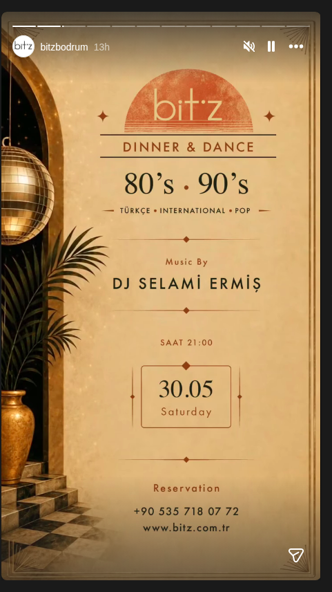 Selami Ermiş — Dinner & Dance Etkinlik afişi