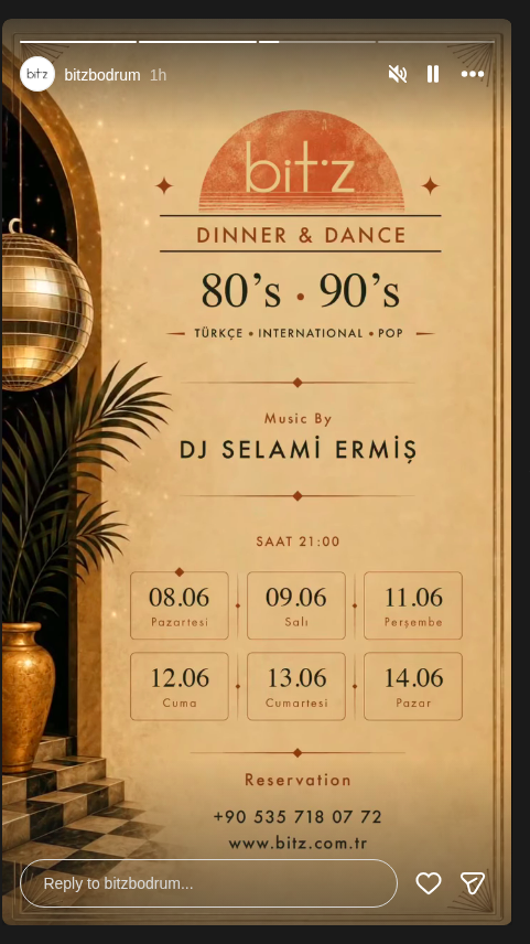 80’s & 90’s Dinner & Dance — DJ Selami Ermiş Etkinlik afişi