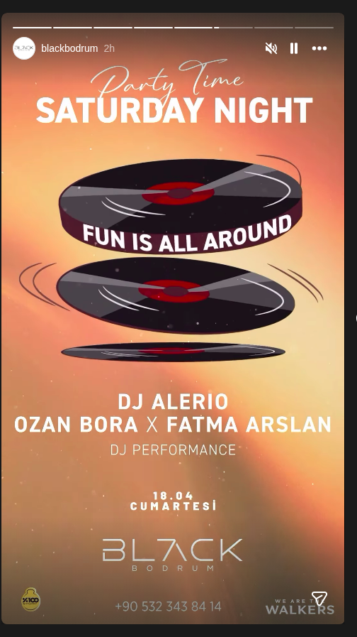 Alerio - Saturday Night Etkinlik afişi