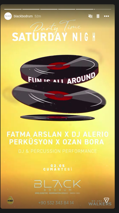 Alerio — Saturday Night Etkinlik afişi