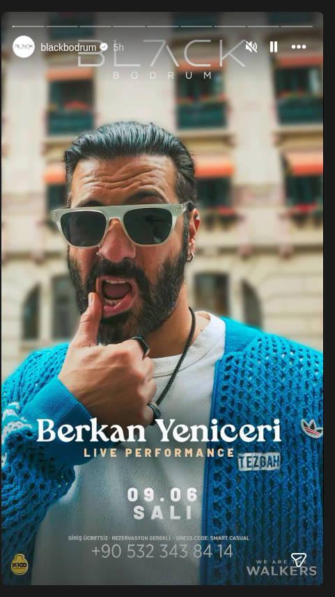 Berkan Yeniceri — Canlı Performans Etkinlik afişi