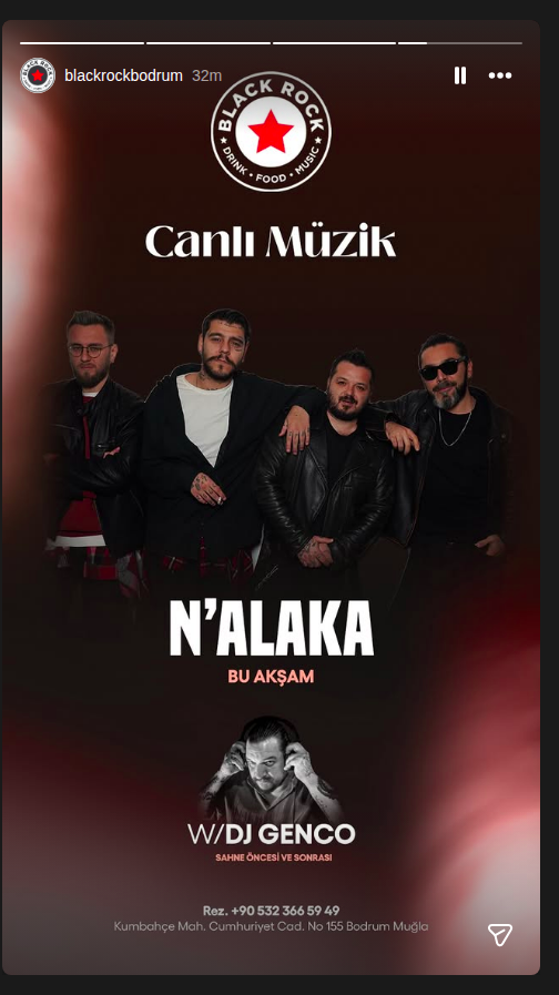 N'alaka - Canlı Müzik Etkinlik afişi