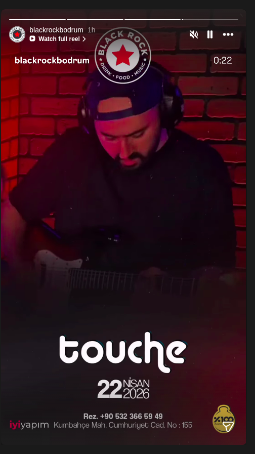 Touche Etkinlik afişi