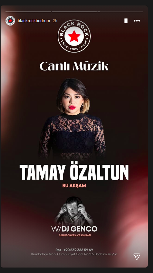 Tamay Özaltun - Canlı Müzik Etkinlik afişi