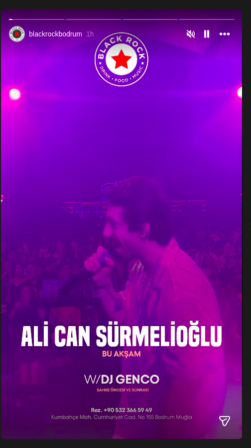 Ali Can Sürmelioğlu Etkinlik afişi
