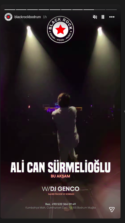 Ali Can Sürmelioğlu Etkinlik afişi
