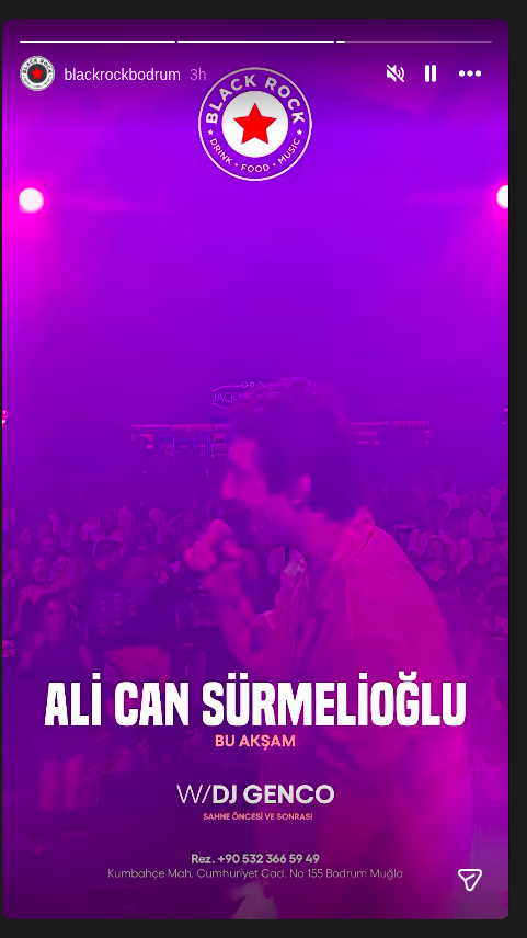 Ali Can Sürmelioğlu Etkinlik afişi