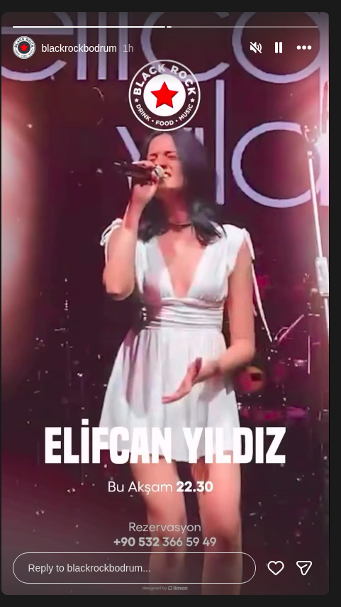Elifcan Yıldız – Canlı Müzik Etkinlik afişi