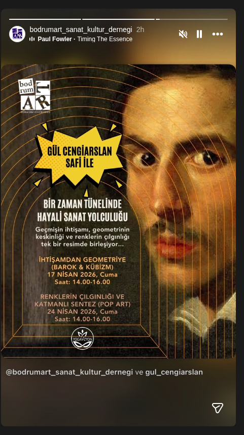 Gül Cengiarslan — Renklerin Çılgınlığı (Pop Art) Etkinlik afişi