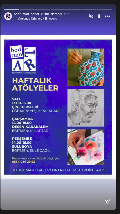 Suluboya Atölyesi — Şule Çağıl Etkinlik afişi