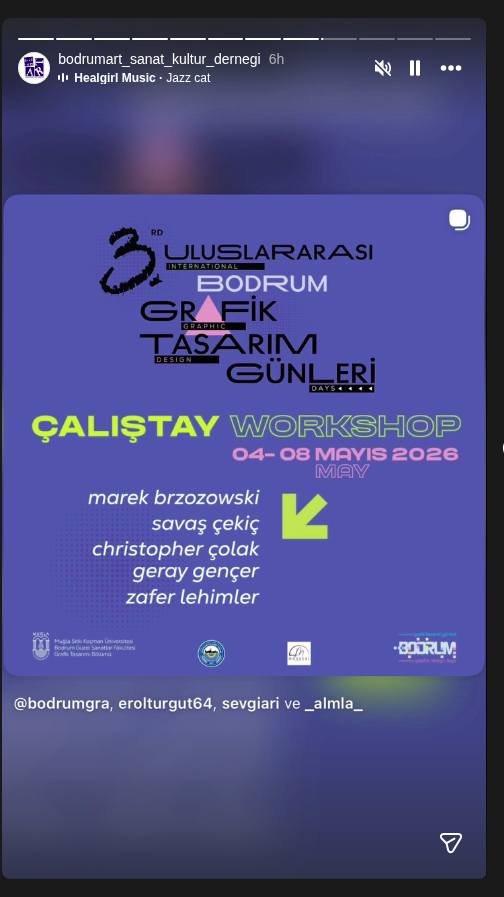 Marek Brzozowski — Çalıştay Etkinlik afişi
