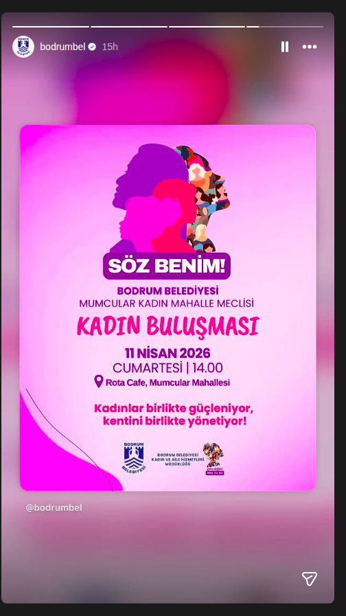 Kadın Buluşması Etkinlik afişi