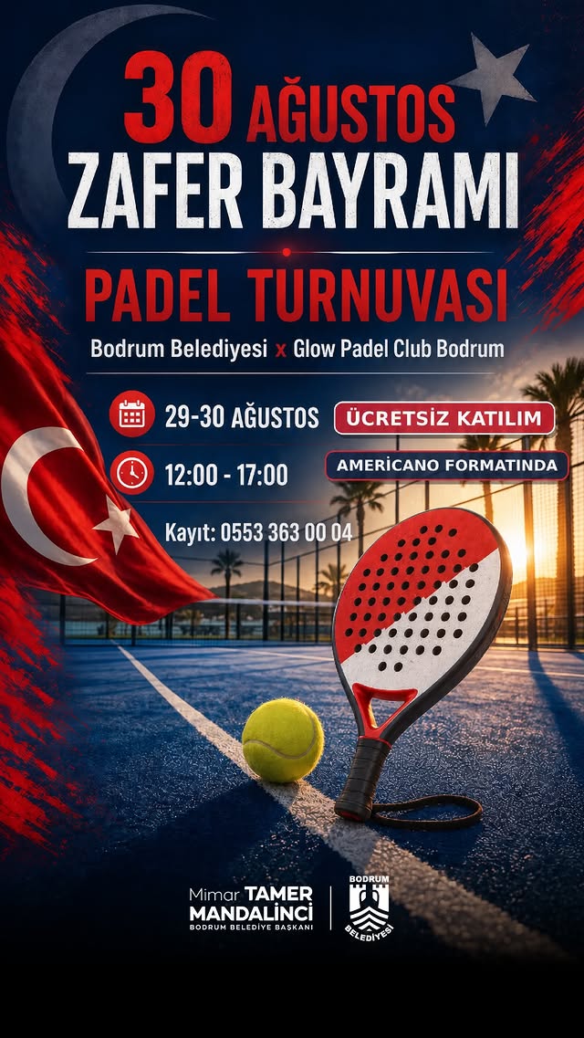 Zafer Bayramı Padel Turnuvası — 30 Ağustos