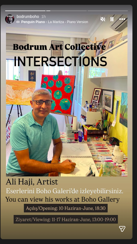 Intersections — Sergi Ziyareti Etkinlik afişi