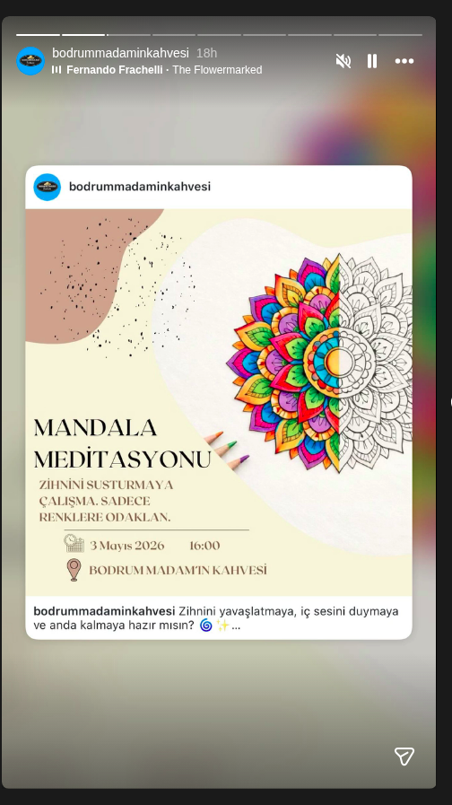 Mandala Meditasyonu Etkinlik afişi