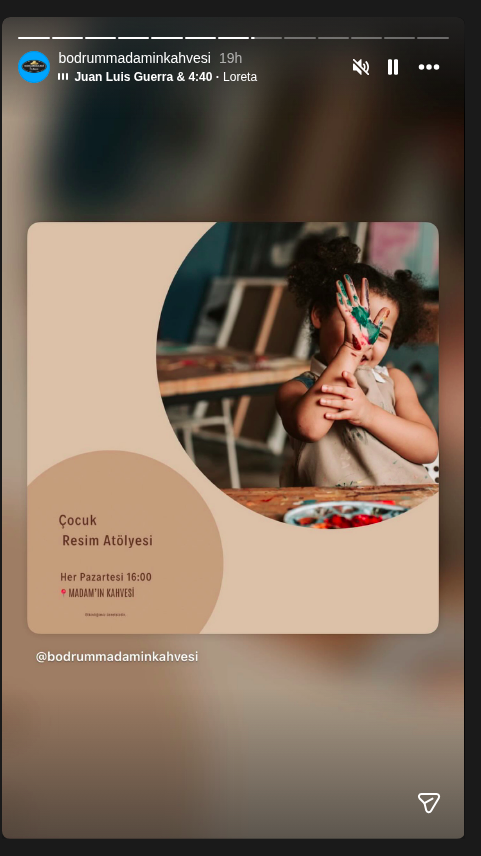Çocuk Resim Atölyesi Etkinlik afişi