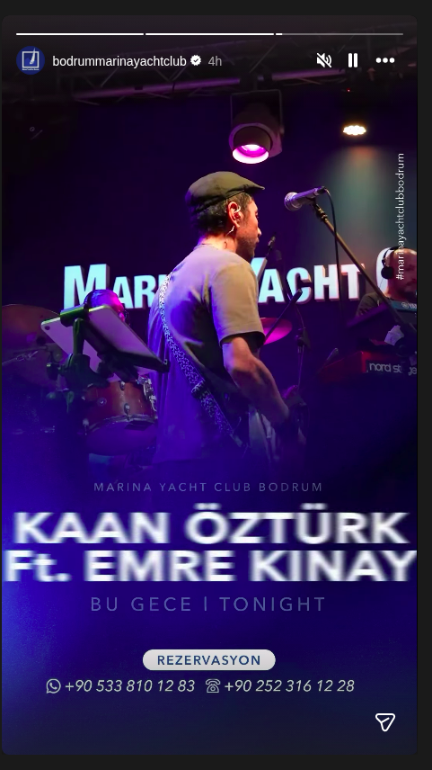 Kaan Öztürk ft. Emre Kınay Etkinlik afişi