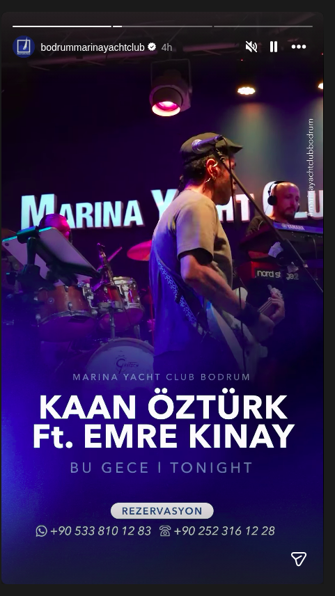 Kaan Öztürk Ft. Emre Kınay Etkinlik afişi