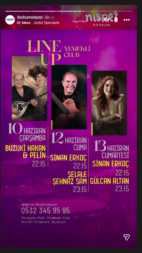 Sinan Erkoç & Gülcan Altan Etkinlik afişi