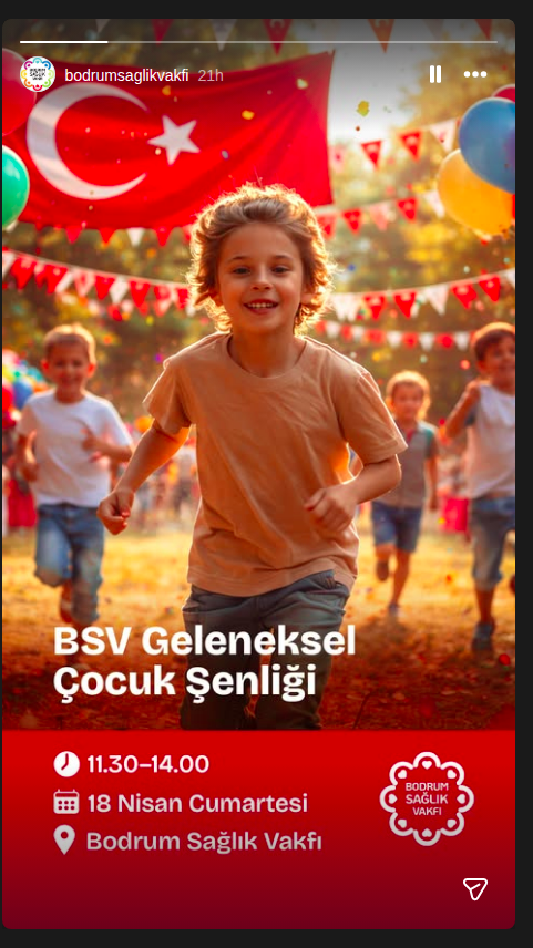 BSV Geleneksel Çocuk Şenliği Etkinlik afişi