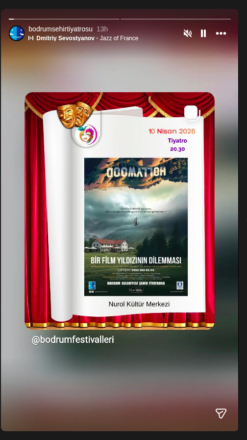 Komedi - Bir Film Yıldızının Dilemması Etkinlik afişi