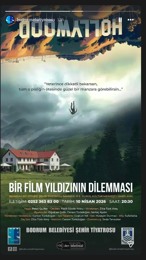Komedi - Bir Film Yıldızının Dilemması Etkinlik afişi