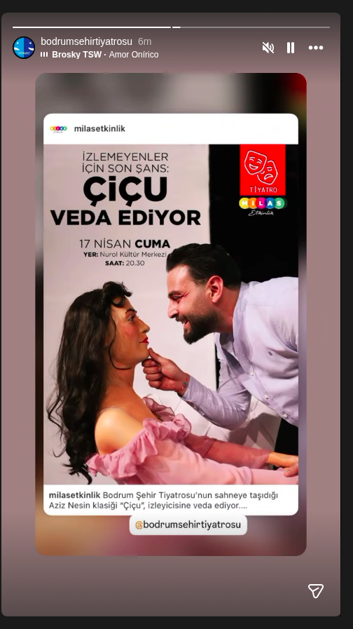 Tiyatro - Çiçu Etkinlik afişi