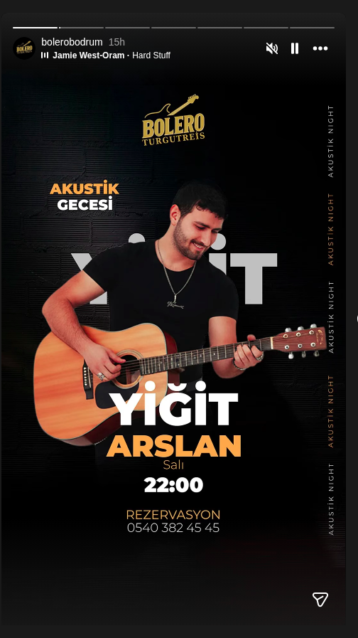 Yiğit Arslan Etkinlik afişi