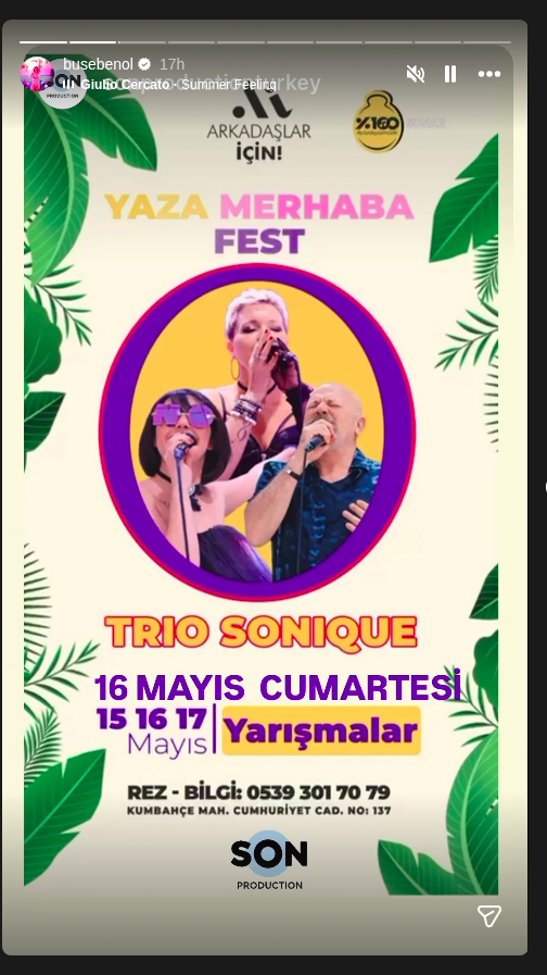 Yaza Merhaba Fest — Yarışmalar Etkinlik afişi