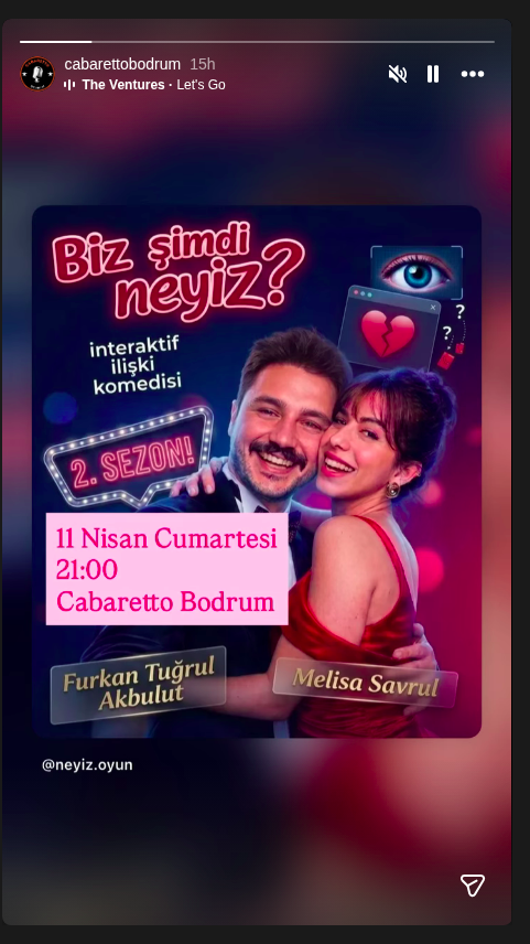 Biz Şimdi Neyiz? — Furkan Tuğrul Akbulut & Melisa Savrul Etkinlik afişi