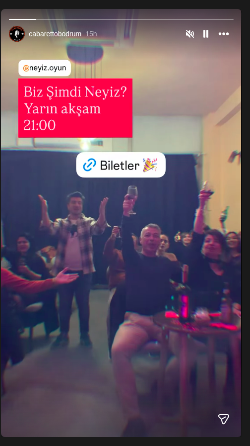 Biz Şimdi Neyiz? Etkinlik afişi