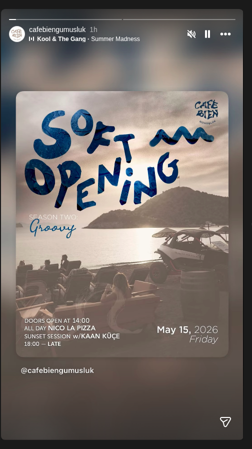Season Two: Groovy — Soft Opening Etkinlik afişi