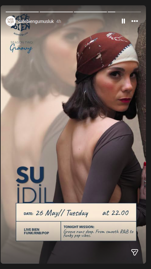 Su İdil — Funk / R&B / Pop Etkinlik afişi