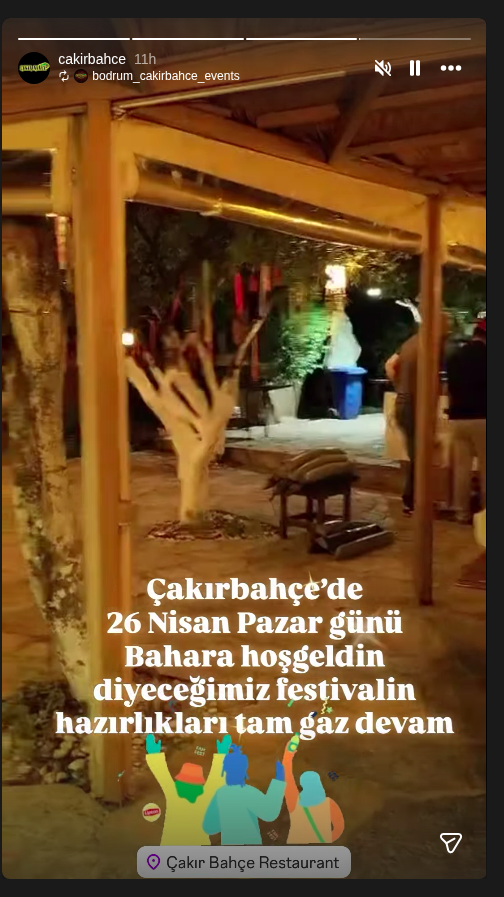 Bahar'a Hoşgeldin Festivali Etkinlik afişi