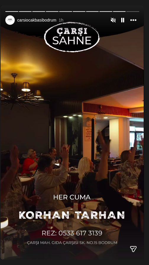 Korhan Tarhan - Canlı Müzik Etkinlik afişi