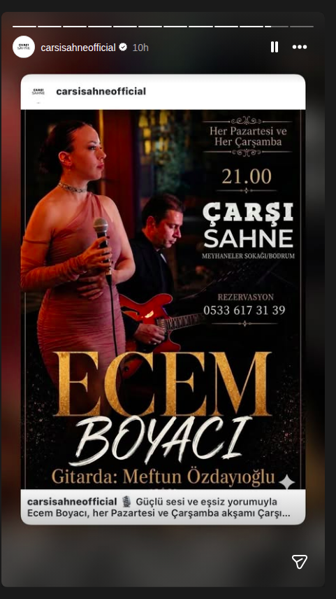 Ecem Boyacı Etkinlik afişi