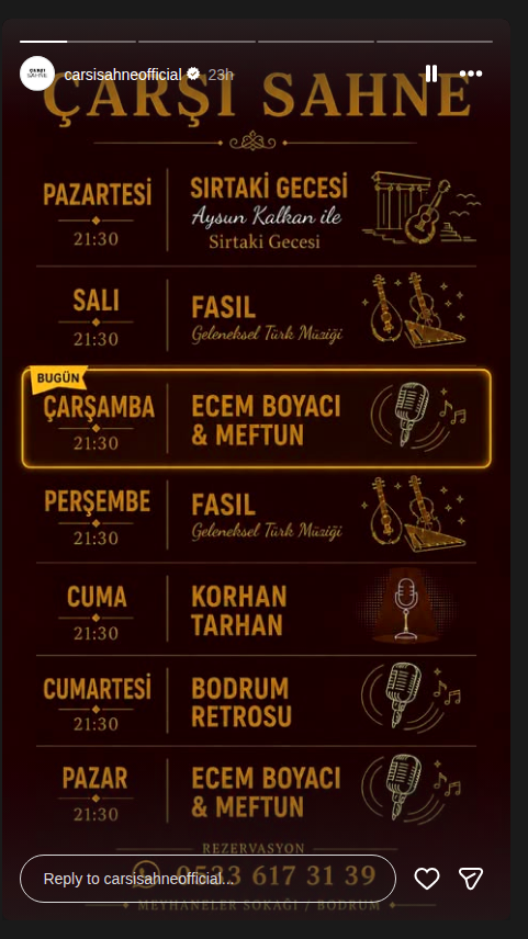 Ecem Boyacı & Meftun Etkinlik afişi