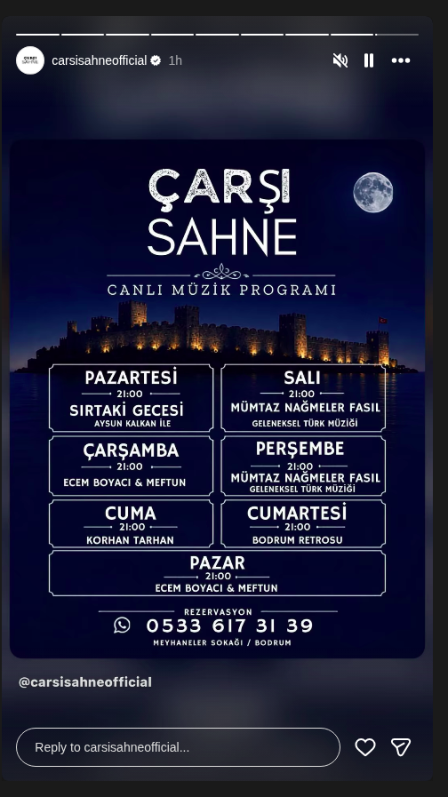 Sırtaki Gecesi — Aysun Kalkan ile Etkinlik afişi