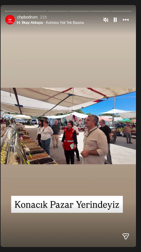 İlkay Akkaya Etkinlik afişi