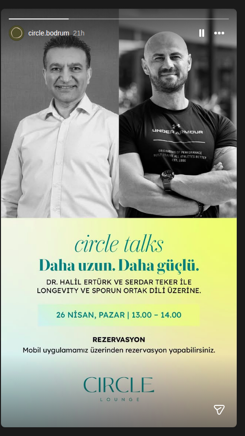 Circle Talks — Daha Uzun, Daha Güçlü Etkinlik afişi
