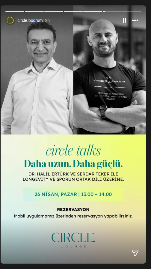 Circle Talks — Daha Uzun, Daha Güçlü Etkinlik afişi