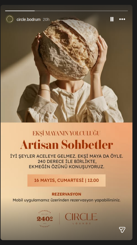 Ekşi Mayanın Yolculuğu — 240 Derece Etkinlik afişi