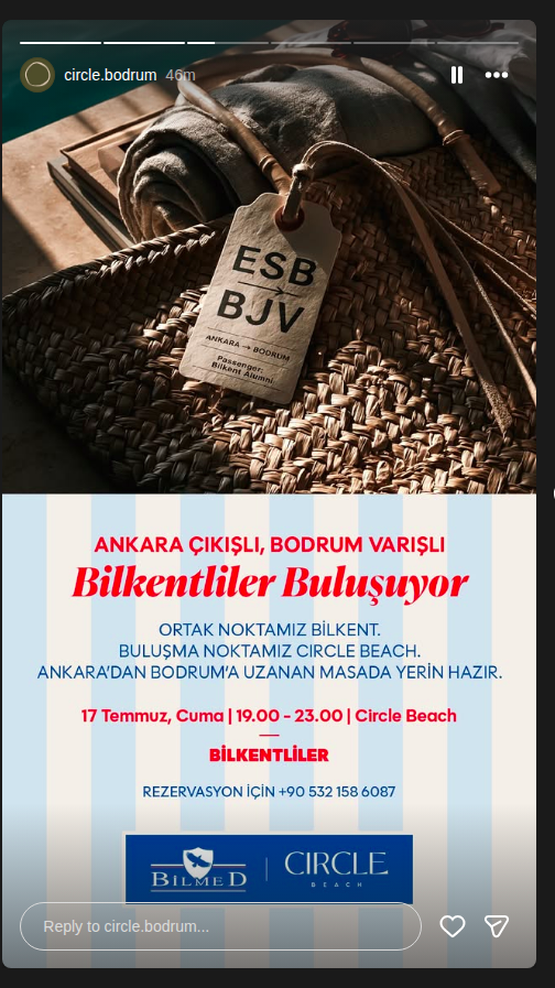 Bilkentliler Buluşuyor